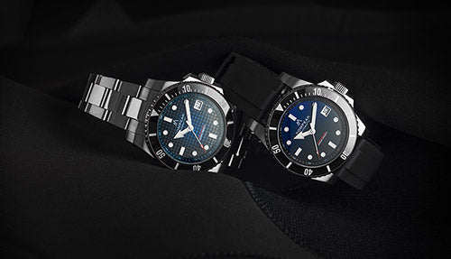 Pompeak Watches Sub Aquatic Waffle & Deep Dive Dial Editions