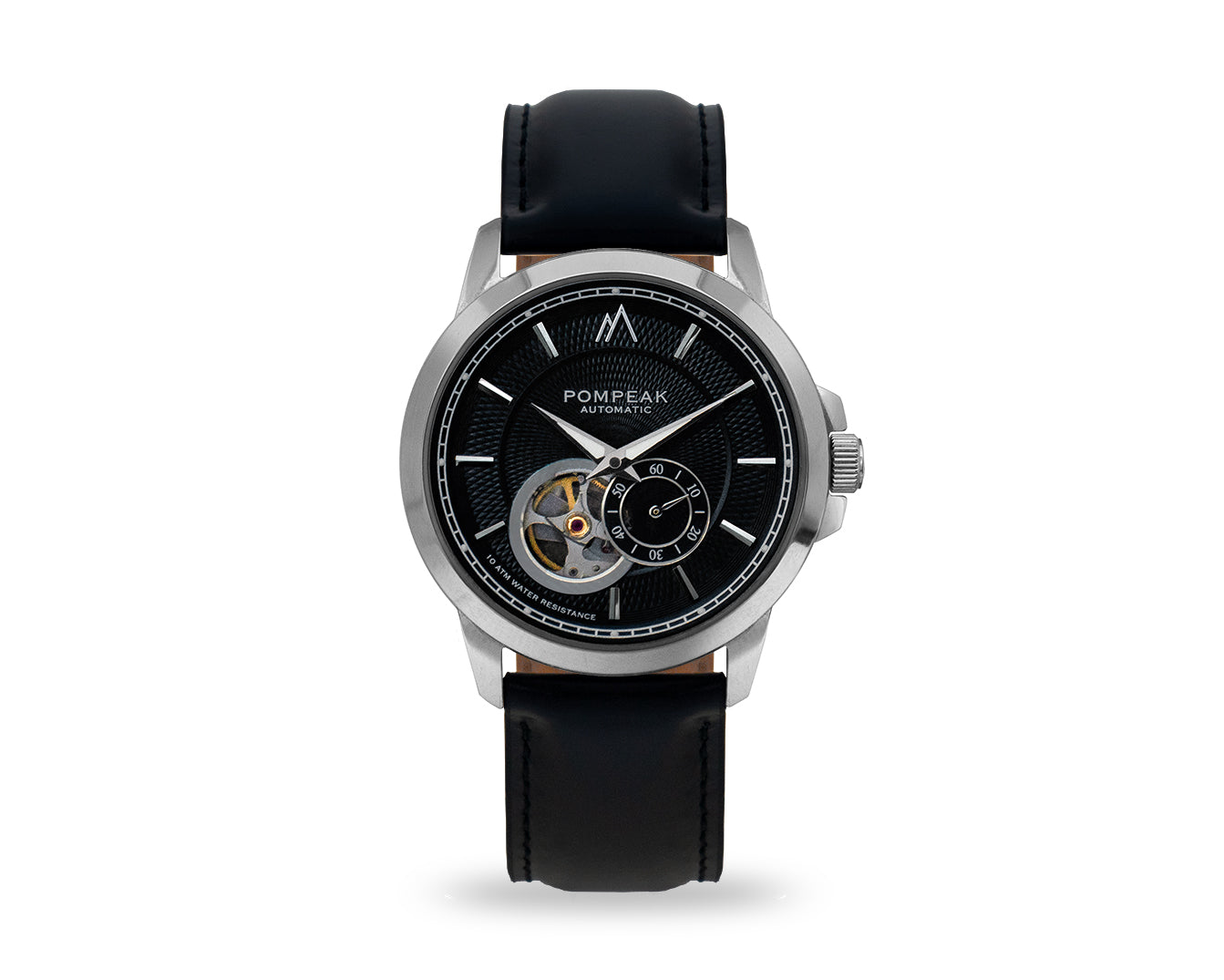 Black Top Grain Leather