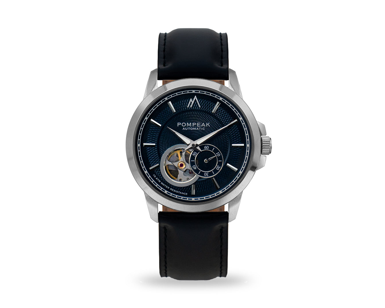 Black Top Grain Leather