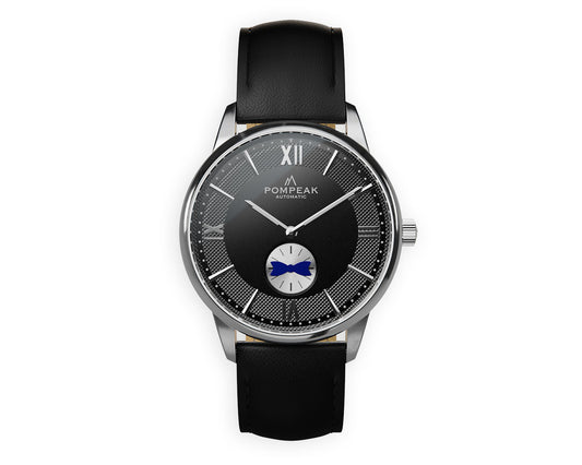 Black Top Grain Leather