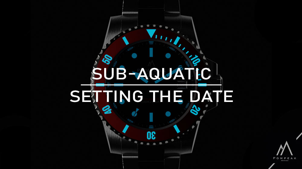 Load video: How to set the date on Pompeak Sub-Aquatic