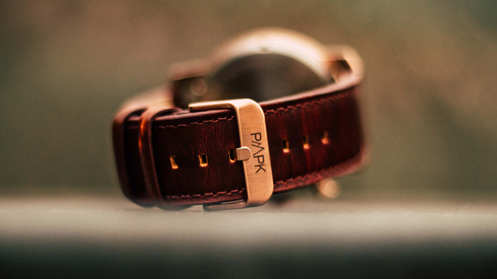 Pompeak Watches Debut Collection Leather Strap