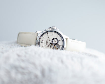 Off White Top Grain Leather