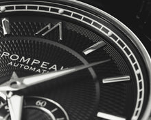 Load image into Gallery viewer, Pompeak automatic watch macro dial image.
