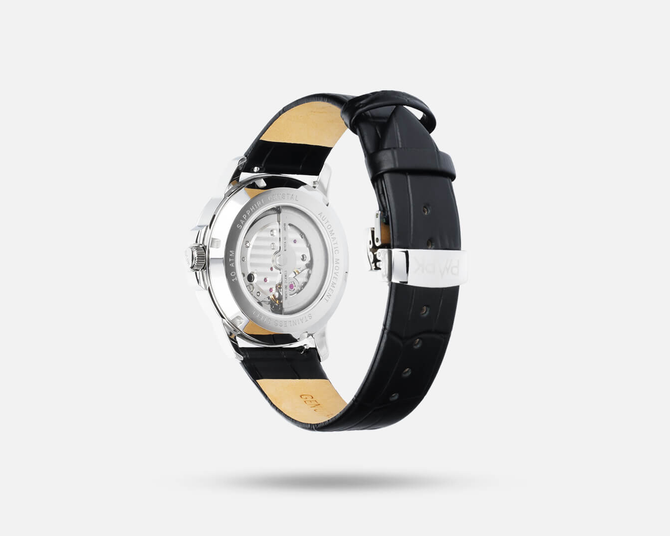Gentlemen's Black & Mock Croc